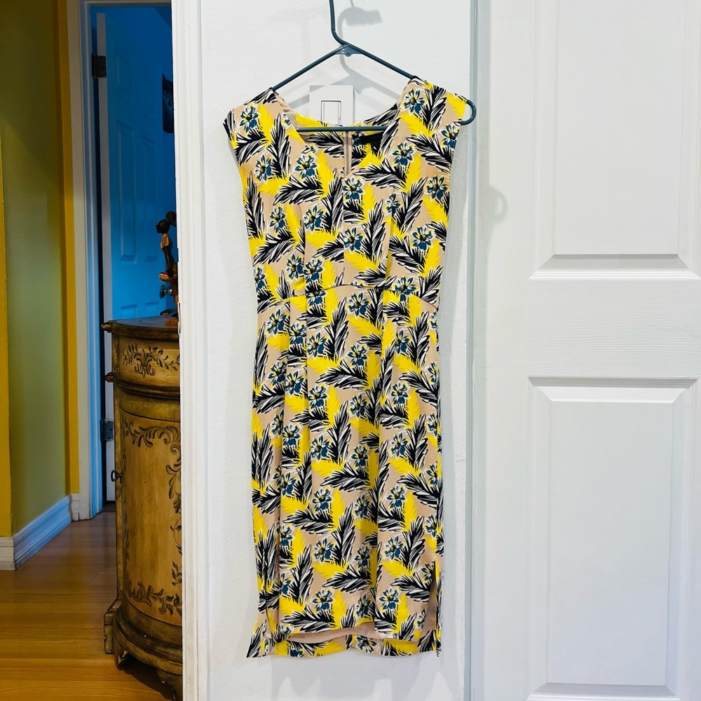 JCrew Sleveless Spring Meadow Dress
